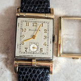 BULOVA 1950 Photo Watch “A” Photo Frame Wristwatch 17 Jewels Cal. 8AC U.S.A. Made