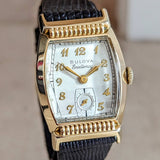 1950 BULOVA “His Excellency CC” Wristwatch 21 Jewels U.S.A. Made Wristwatch