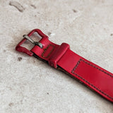 1948 MICKEY MOUSE Watch by Ingersoll – US Time Tank Case Original Red Strap