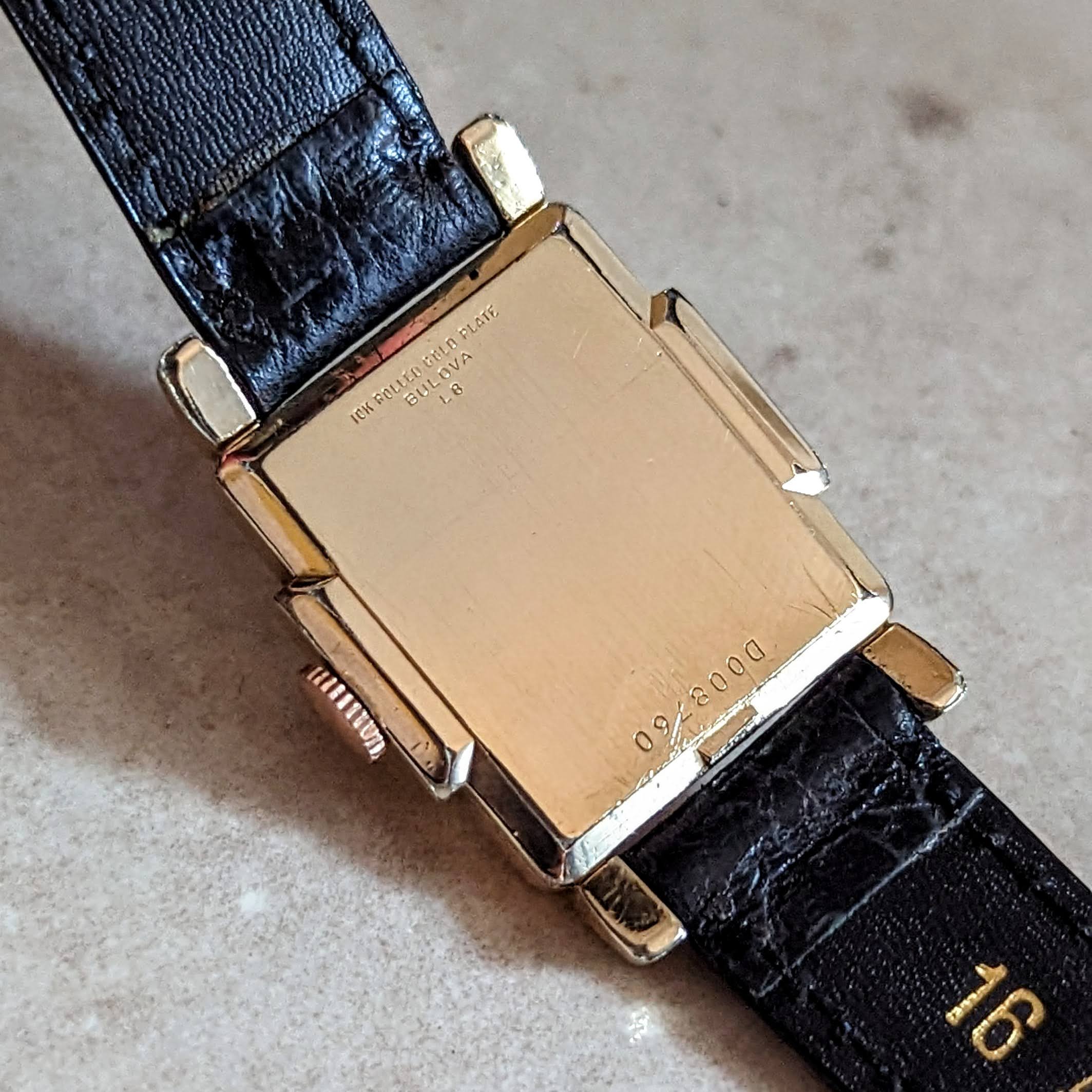 1957 BULOVA Princeton “A” Wristwatch 21-Jewel Cal. 10BP 5 ADJ. USA Made Watch