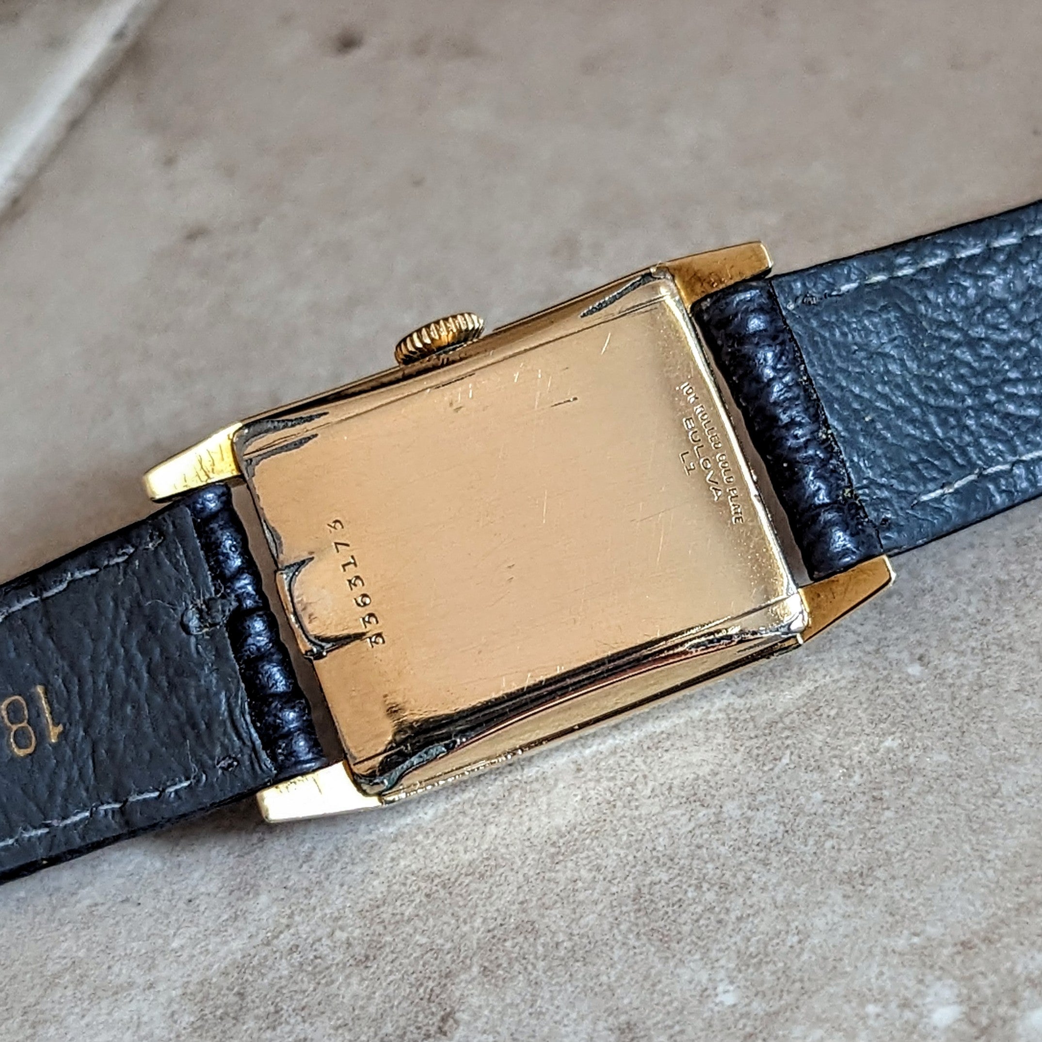 BULOVA 1950 DUO WIND Automatic Wristwatch 17 Jewels Cal. 9AB Swiss Made Watch