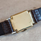 1950s ALPINA Wristwatch 17 Jewels Cal. 566 Swiss Made 10K GF Watch