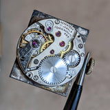 1950s ALPINA Wristwatch 17 Jewels Cal. 566 Swiss Made 10K GF Watch