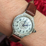 14K GOLD 1920s ART DECO Wristwatch by Erima Watch 15 Jewels 2 ADJ Swiss Made