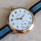 MAYO BROS Wristwatch 15 Jewels 3 ADJ. Swiss Made 14K G.F. Vintage Watch