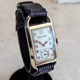 1935 BULOVA American Eagle “A” Wristwatch 21 Jewels Cal. 7AP U.S.A. Watch