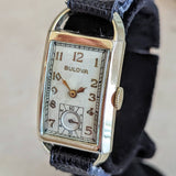 1935 BULOVA American Eagle “A” Wristwatch 21 Jewels Cal. 7AP U.S.A. Watch