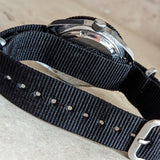 Vintage CLINTON Wristwatch Date & World Time Watch 17 Jewels GMT Watch