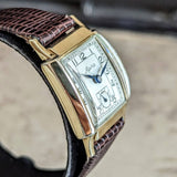1950s ALPINA Wristwatch 17 Jewels Cal. 566 Swiss Made 10K GF Watch