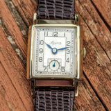 1950s ALPINA Wristwatch 17 Jewels Cal. 566 Swiss Made 10K GF Watch