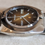 WALTHAM VACUUM Automatic Wristwatch Day/Date 1970s Vintage Watch