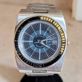 WITTNAUER Dive Automatic Wristwatch 1003-W100 17 Jewels Vintage 1970s Watch