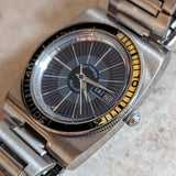 WITTNAUER Dive Automatic Wristwatch 1003-W100 17 Jewels Vintage 1970s Watch