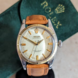 1960 ROLEX Ref 6581 Oyster Perpetual Officially Certified Chronometer Wristwatch