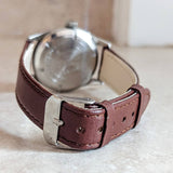 1950s STAUFFER Sport Wristwatch 17 Jewels Swiss Made Military Style Watch