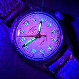MONARCH De Luxe Beaver Wristwatch 17 Jewels Swiss Military Watch
