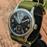 1944 ETERNA WWII Military Wristwatch 15 Jewels Cal. 520H Vintage Watch