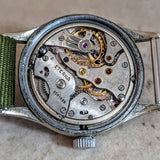 1944 ETERNA WWII Military Wristwatch 15 Jewels Cal. 520H Vintage Watch