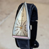LUCERNE “A Parabolic Watch” 17 Jewels Triangle Wristwatch Swiss Made