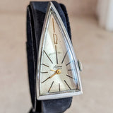LUCERNE “A Parabolic Watch” 17 Jewels Triangle Wristwatch Swiss Made