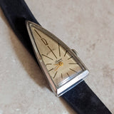 LUCERNE “A Parabolic Watch” 17 Jewels Triangle Wristwatch Swiss Made