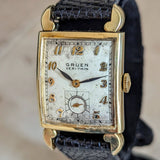 GRUEN Veri-Thin Wristwatch 17 Jewels Swiss Cal. 435 Vintage 1941 Watch