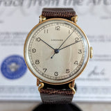 1942 LONGINES Mechanical Wristwatch Ref. 5017 Flexible Lugs Vintage Watch