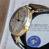 1942 LONGINES Mechanical Wristwatch Ref. 5017 Flexible Lugs Vintage Watch