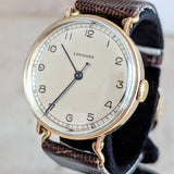 1942 LONGINES Mechanical Wristwatch Ref. 5017 Flexible Lugs Vintage Watch