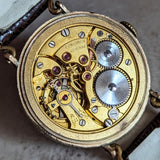 1942 LONGINES Mechanical Wristwatch Ref. 5017 Flexible Lugs Vintage Watch