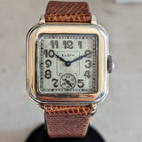 1930 ELGIN Wristwatch 15 Jewels Grade 428 Art Deco 14K GF U.S.A. Vintage Watch