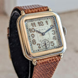 1930 ELGIN Wristwatch 15 Jewels Grade 428 Art Deco 14K GF U.S.A. Vintage Watch