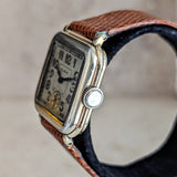 1930 ELGIN Wristwatch 15 Jewels Grade 428 Art Deco 14K GF U.S.A. Vintage Watch