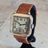 1930 ELGIN Wristwatch 15 Jewels Grade 428 Art Deco 14K GF U.S.A. Vintage Watch