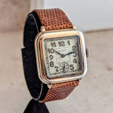 1930 ELGIN Wristwatch 15 Jewels Grade 428 Art Deco 14K GF U.S.A. Vintage Watch