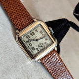 1930 ELGIN Wristwatch 15 Jewels Grade 428 Art Deco 14K GF U.S.A. Vintage Watch