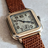 1930 ELGIN Wristwatch 15 Jewels Grade 428 Art Deco 14K GF U.S.A. Vintage Watch