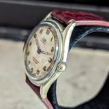 1950's LANCO Sport Watch 15 Rubis Cal. 1064 Water & Shock Resistant Military Style Wristwatch