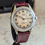 1950's LANCO Sport Watch 15 Rubis Cal. 1064 Water & Shock Resistant Military Style Wristwatch