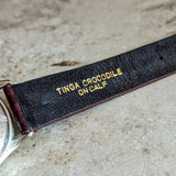 1950's LANCO Sport Watch 15 Rubis Cal. 1064 Water & Shock Resistant Military Style Wristwatch