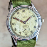 LANCO Waterproof Watch 15 Rubis Cal. 1022 ShockProtected Military Style Wristwatch