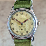 LANCO Waterproof Watch 15 Rubis Cal. 1022 ShockProtected Military Style Wristwatch