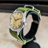 LANCO Waterproof Watch 15 Rubis Cal. 1022 ShockProtected Military Style Wristwatch