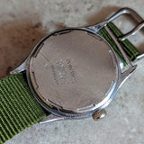 LANCO Waterproof Watch 15 Rubis Cal. 1022 ShockProtected Military Style Wristwatch