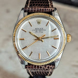 1970 ROLEX Oyster Perpetual AIR-KING Watch Ref. 5501 Cal. 1520 Vintage Automatic Wristwatch