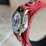 Vintage Mickey Mouse Wristwatch by Remex LTD 1 Jewel Mechanical Animated Watch