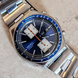 1975 SEIKO Kakume Chronograph Automatic Watch Ref. 6138-0030 Day/Date Wristwatch