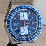 1975 SEIKO Kakume Chronograph Automatic Watch Ref. 6138-0030 Day/Date Wristwatch