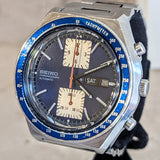 1975 SEIKO Kakume Chronograph Automatic Watch Ref. 6138-0030 Day/Date Wristwatch
