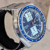 1975 SEIKO Kakume Chronograph Automatic Watch Ref. 6138-0030 Day/Date Wristwatch